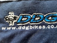 DDG Sew On Patch. Embroidered Logo, Amazing Find .  14 x 9cm