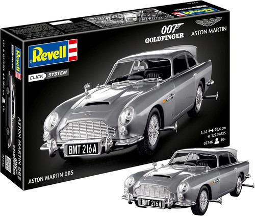 Revell james bond aston - aston, martin