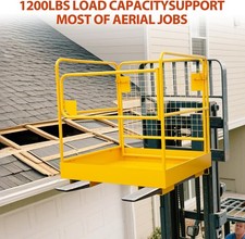 Forklift Safety Cage Work