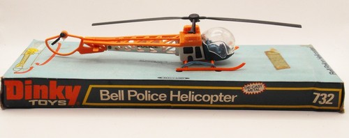Dinky bell police helicopter - bell,