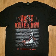 Wrestle Crate UK Hell in a Cell Undertaker Mankind Size Large T Shirt WWE New