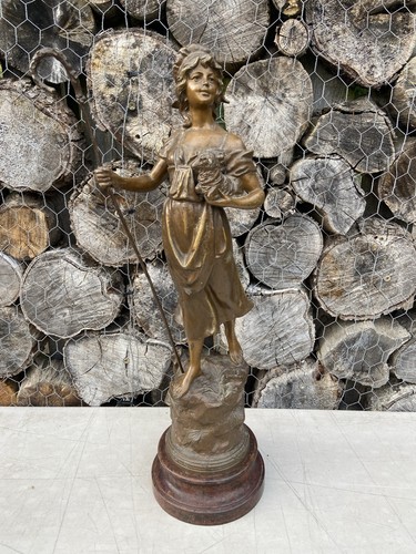 Large antique french bronzed - large,
