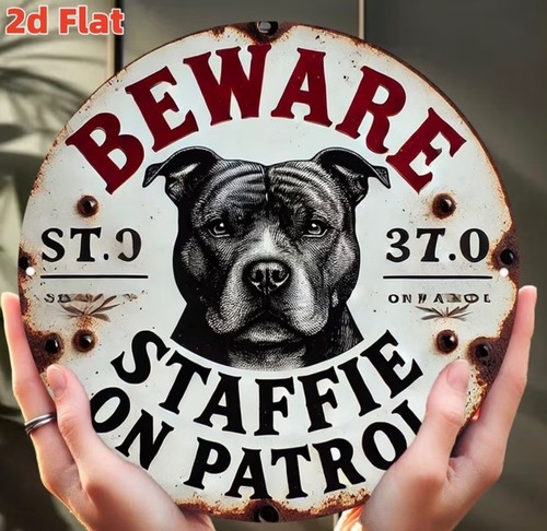 New staffy patrol round - on,