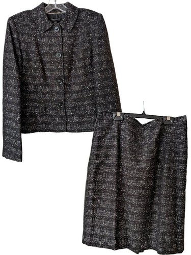 Anne klein tweed piece skirt - tweed, 2-piece
