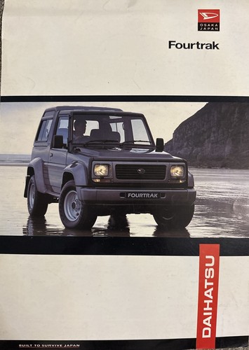 Daihatsu fourtrak brochure - fourtrak,