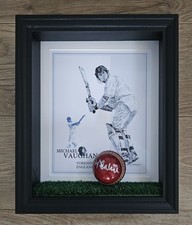 Michael Vaughan signed England