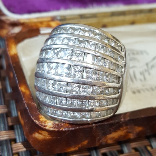 Tova diamonique dome - dome, ring