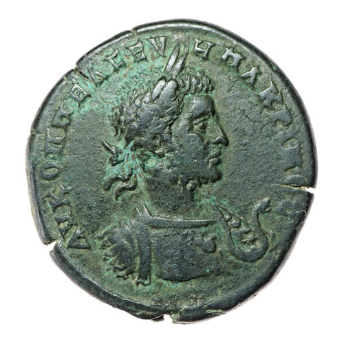 Bronze macrinus 217 218 - macrinus, ad