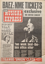 NME Magazine / Newspaper February 1973 - The Sweet,  Baez, Jeff Beck, Wakeman