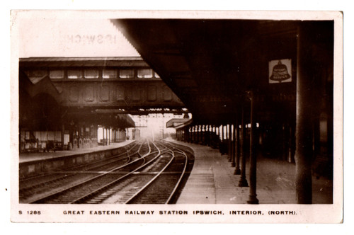 Railway station ipswich rppc - railway,