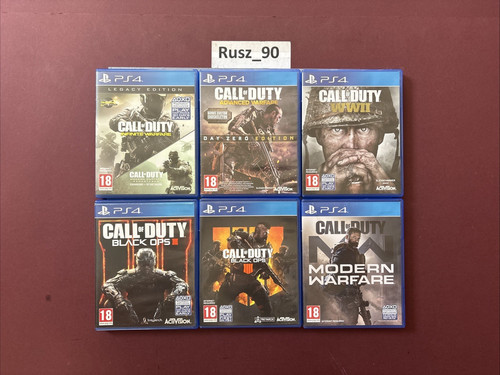 Call duty ps4 - duty, x6