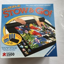 Puzzle Stow & Go! Jigsaw Roll Storage Mat System – 46x26" Ravensburger–Complete