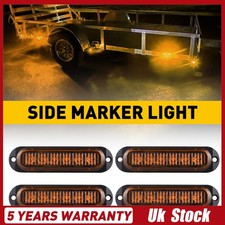 4PCS 12V 12 Volt Smd 6 Led