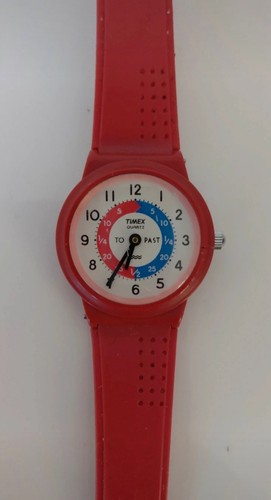 Vintage timex time teaching - time,