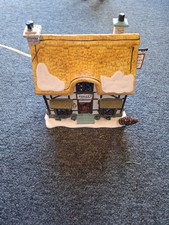 Lemax Village Pollys Groceries 2001 LEMAX Christmas Light Up