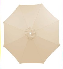 CHRISTOW Replacement Parasol Canopy Hexagonal 6 Arms UV 30+ Protection