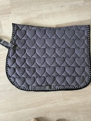 Charcoal grey saddle - grey, pad