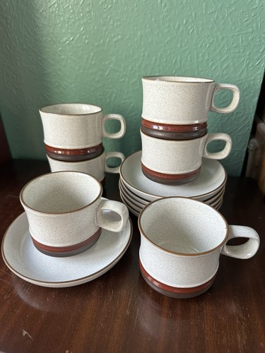 Denby potters wheel set 6 - denby, of