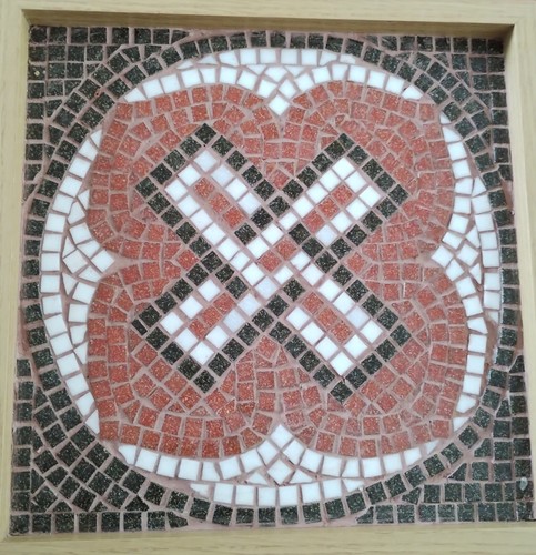 Handmade roman mosaic tile art - handmade,