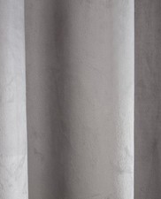 Grey/ Silver Neutral Velvet