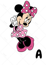 Pre Cut Various Size & Design Disney Minnie Mouse Edible Cake Topper  Decoration