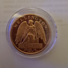 Wellington Waterloo June 18 1815 George P Regent Coin
