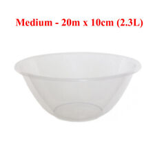 Clear Round Plastic Salad