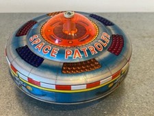 Vintage K.O SPACE PATROL X-081 Flying Saucer Space Toy WORKING Japan 1960’s