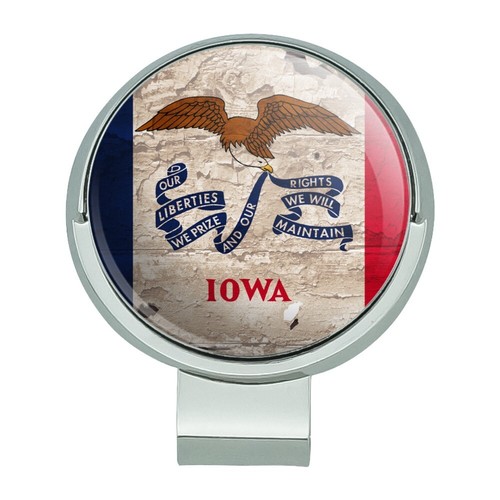 Rustic iowa state flag - rustic,