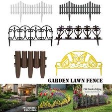 Lawn border fence - lawn, 10pcs