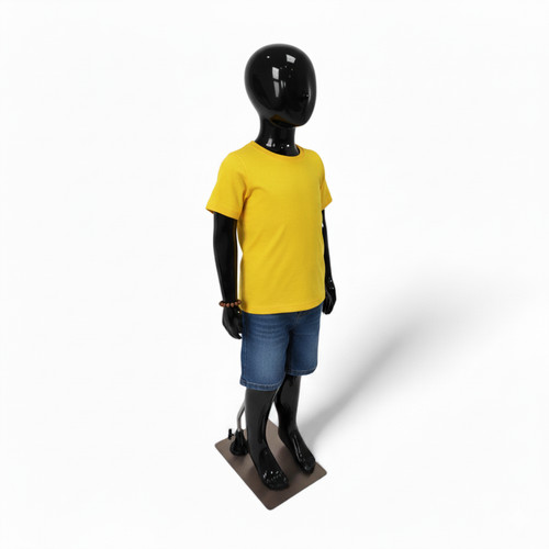110cm black gloss children - black,