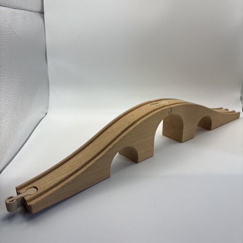 Wooden train track long arched - wooden,