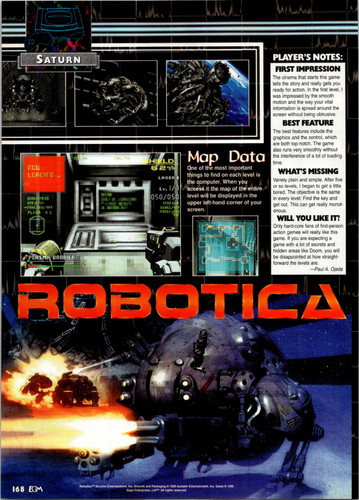 Sega saturn robotica magazine - sega,