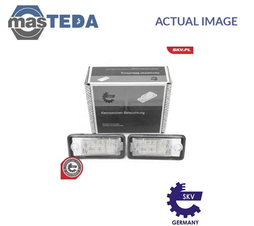 72skv511 licence plate light - plate,