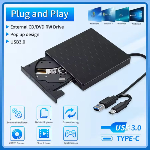 Usb external blu - 3.0, drive
