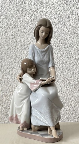 Lladro 5457 bedtime story - bedtime,