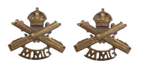 Machine gun corps mmg collar - corps,