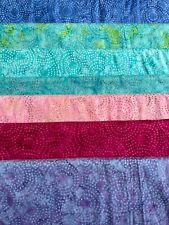 Batik Fabric, Dotted Circles