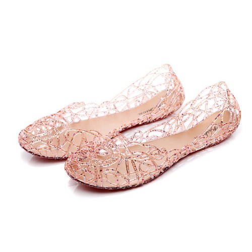 Ladies crystal flats jelly - flats,