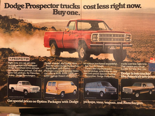 1979 dodge ram pickup - ram, truck