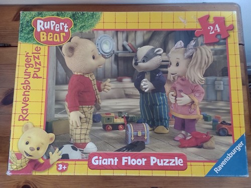 Rupert bear giant floor - rupert, puzzle