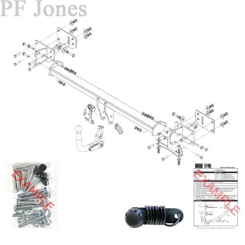 Pct towbar for mercedes - towbar,