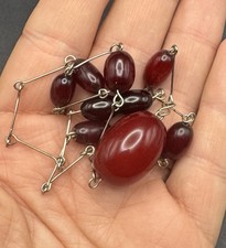 Antique Swirled Cherry Amber