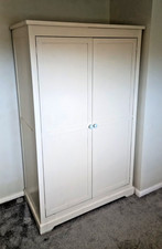 DOUBLE SOLID WOOD WARDROBE