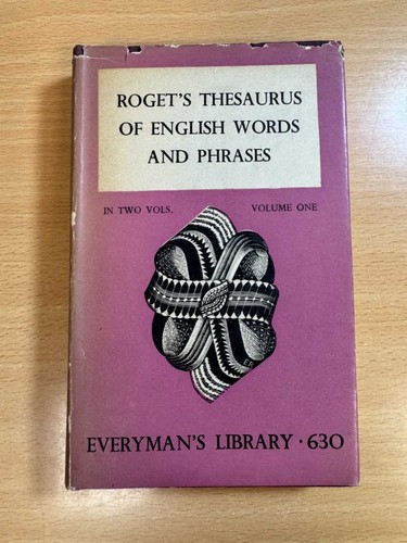 Roget thesaurus english - roget's, of