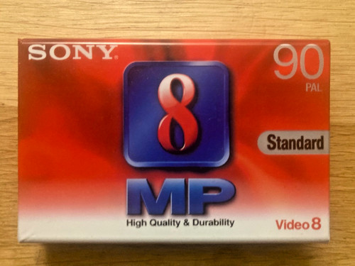 Sony video 8mp 90 pal - 8mp,