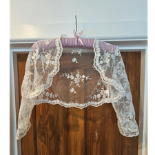 Wedding Lace Bolero Shrug