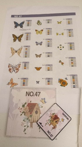 Brother embroidery card no - embroidery,
