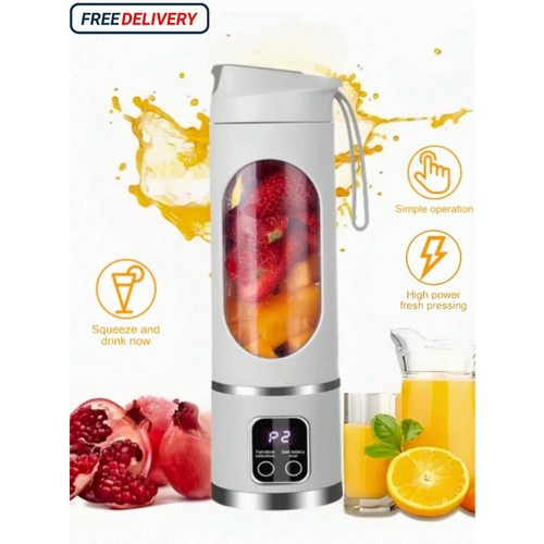 Electric juicer 450ml - juicer, 10