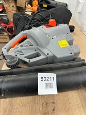 Terratek TGV3000 Electric Leaf Blower Garden Vacuum and Shredder - Black/Grey